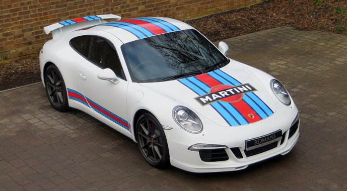 Rare 1 of 3 UK Porsche 911 Martini Racing Edition for sale at Romans  International