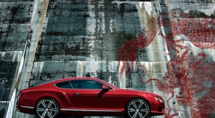 Red Year the Dragon for Bentley Motors